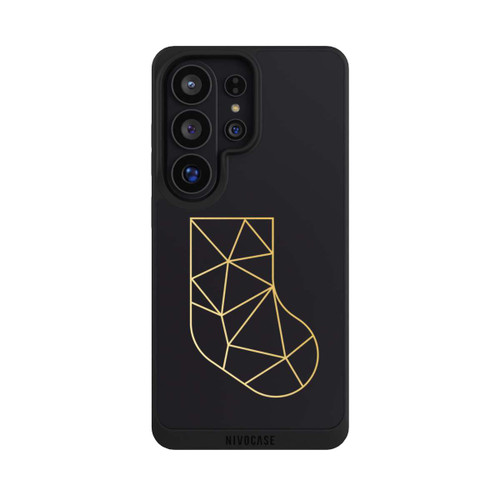 Samsung Galaxy S26 Ultra NIVOpure goldene polygonale Socke