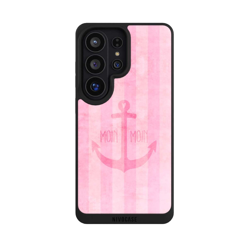 Galaxy S26 Ultra NIVOpure Moin Moin Stripes Pink