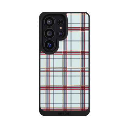 Samsung Galaxy S26 Ultra NIVOpure Tartan Blau