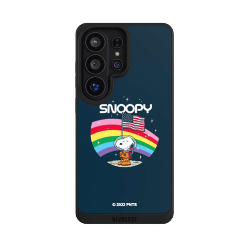 Samsung Galaxy S26 Ultra NIVOpure Snoopy Weltraumreisender Regenbogen