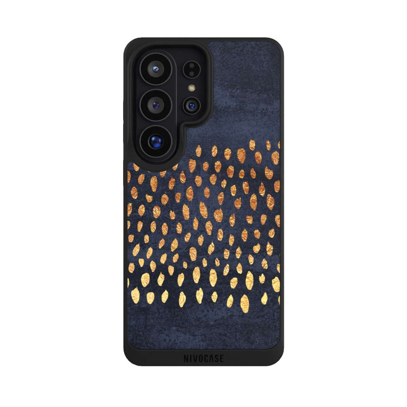 Galaxy S26 Ultra NIVOpure Muster Gold und Marine