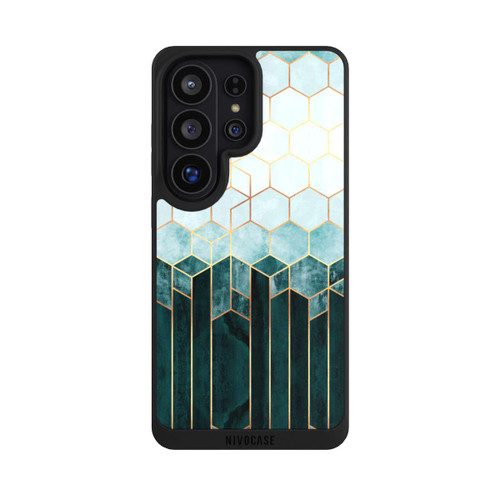 Samsung Galaxy S26 Ultra NIVOpure Teal Hexagons
