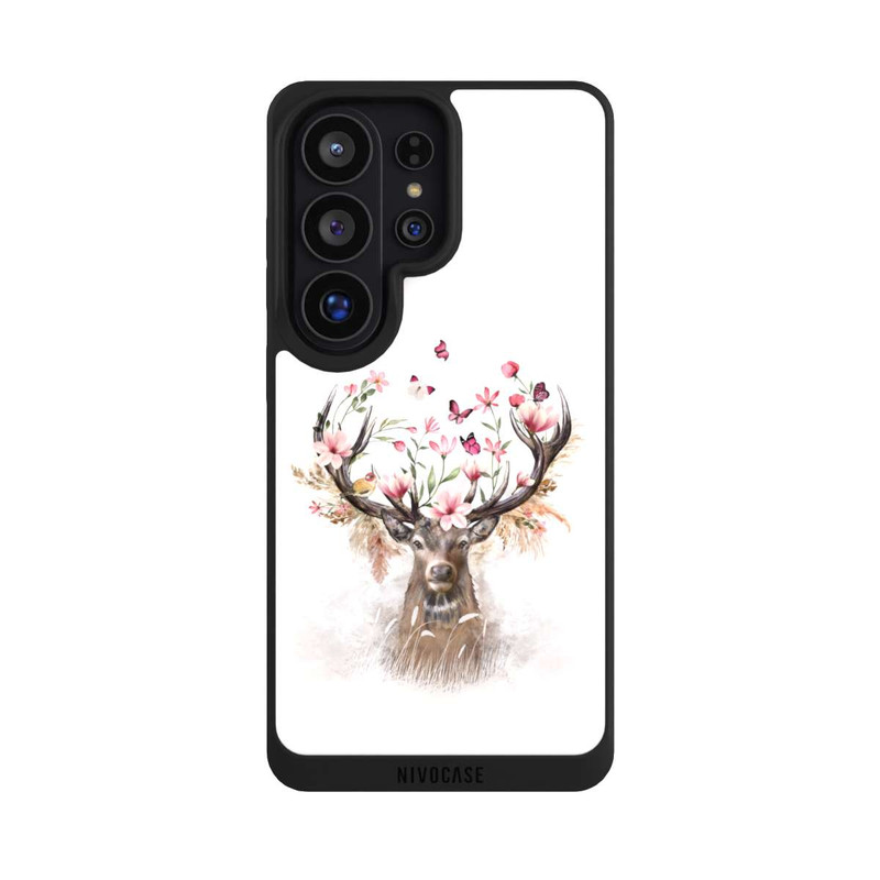 Galaxy S26 Ultra NIVOpure Hirsch Blumen Geweih