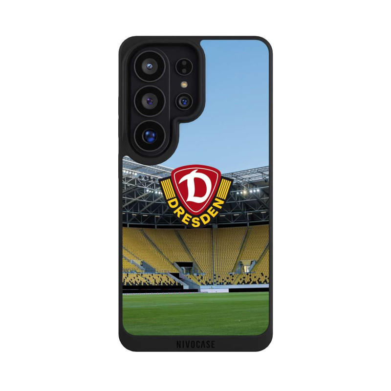 Galaxy S26 Ultra NIVOpure Dynamo Dresden Stadion Logo