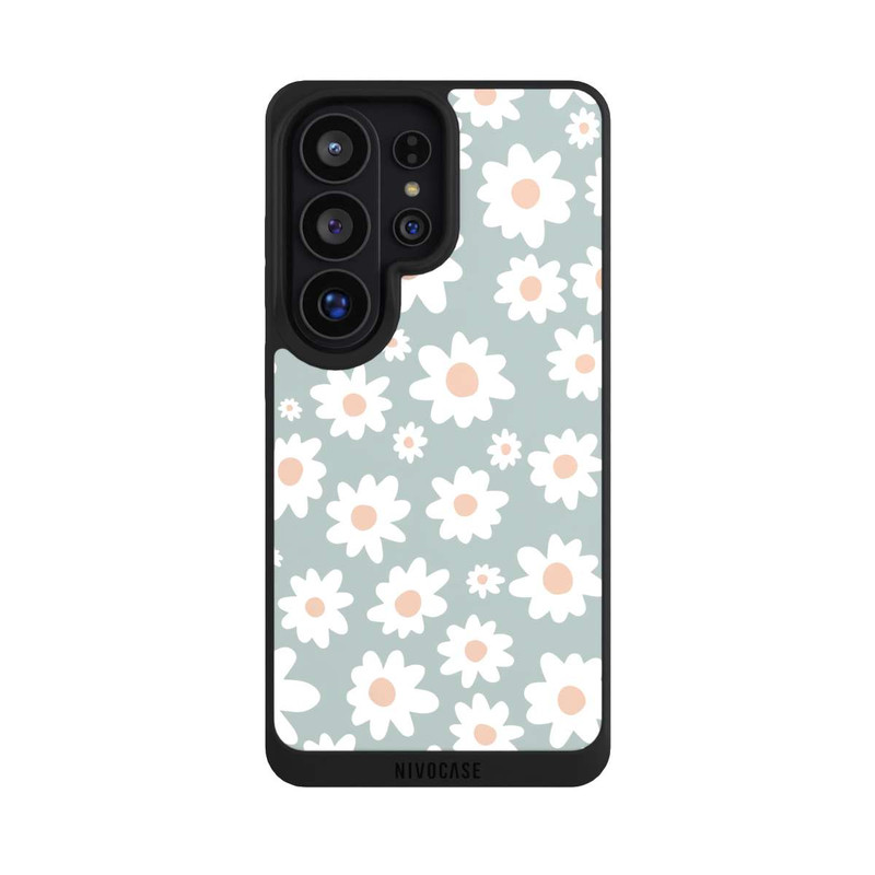Galaxy S26 Ultra NIVOpure Marguerites Pattern Vert