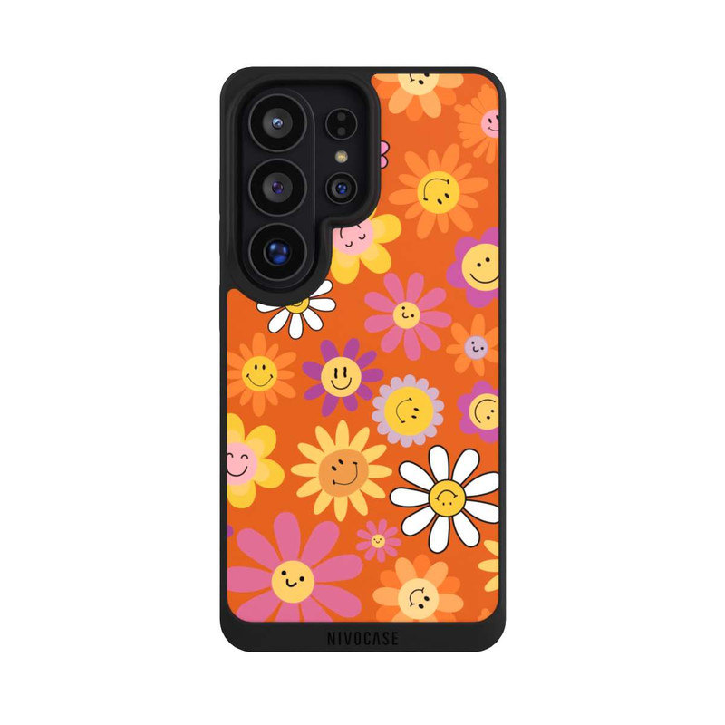 Galaxy S26 Ultra NIVOpure Smiles Orange Flowers