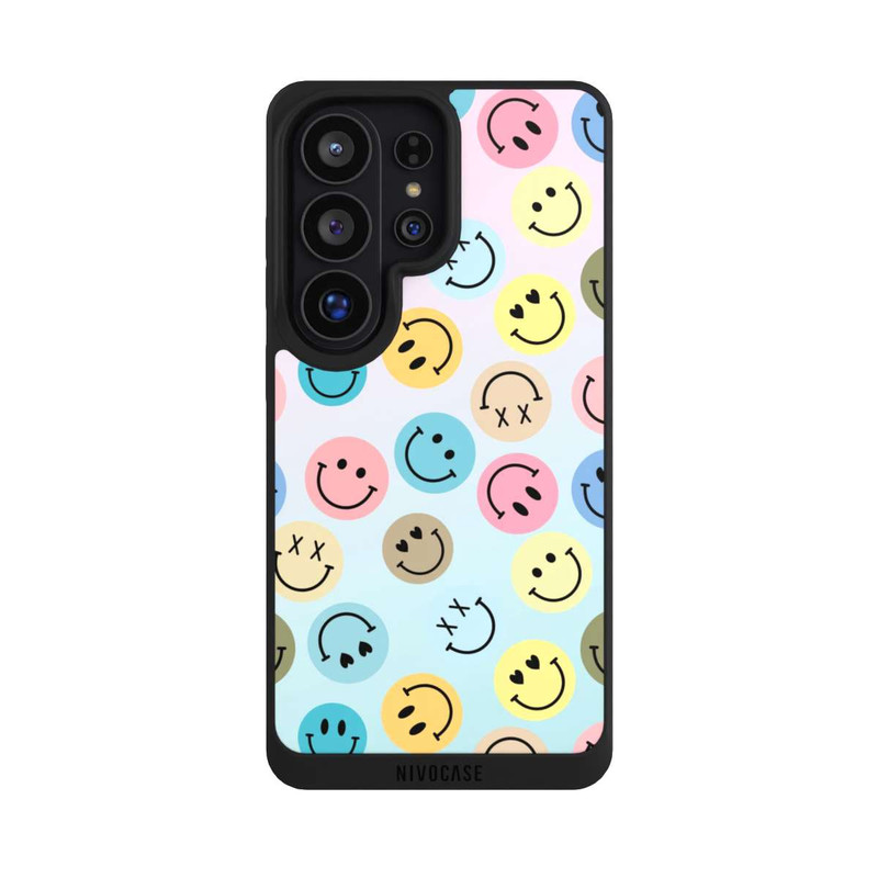 Galaxy S26 Ultra NIVOpure Smiles Emotes Pattern Colorful