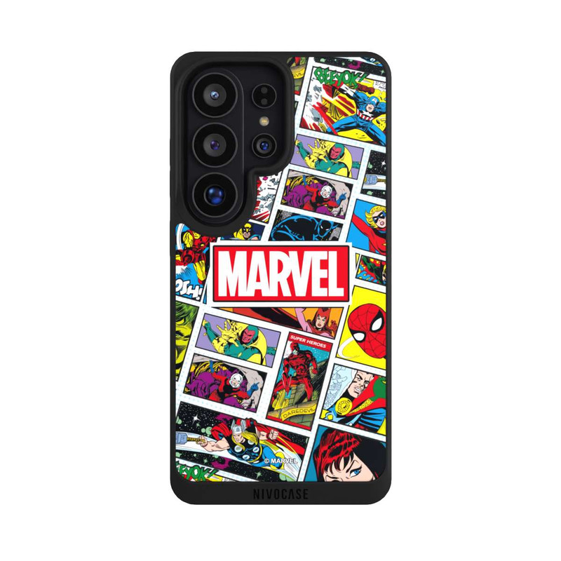 Galaxy S26 Ultra NIVOpure Marvel Comic Pattern