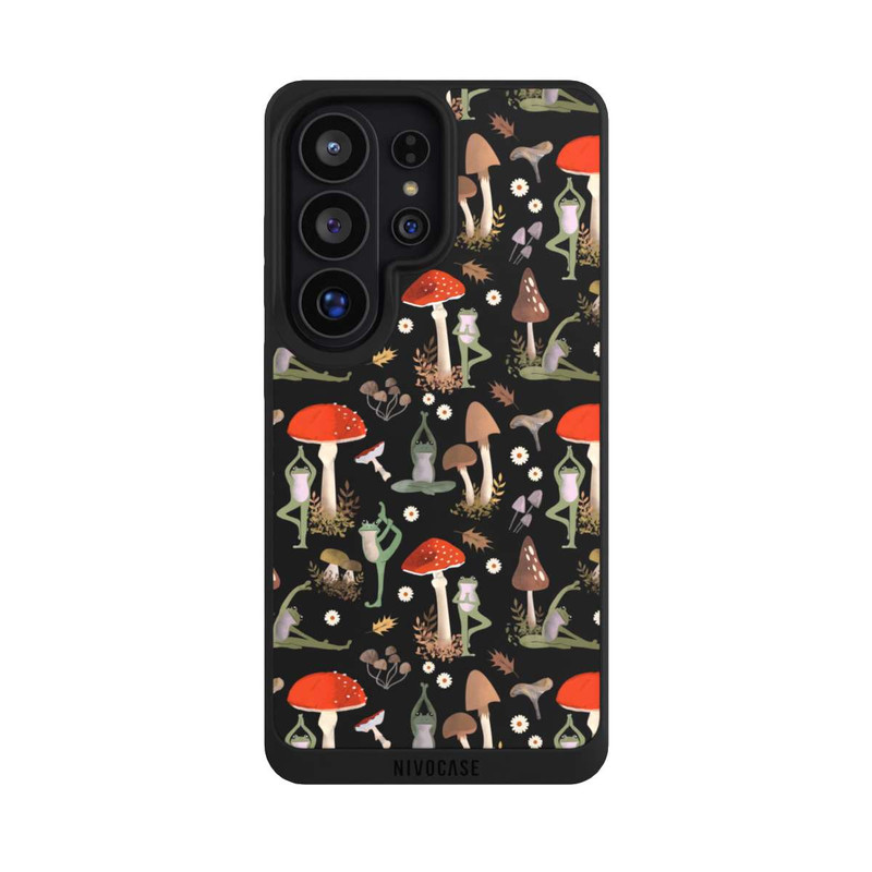 Galaxy S26 Ultra NIVOpure Yoga-Frösche mit Pilzen