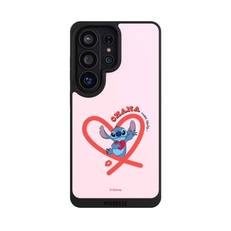 Galaxy S26 Ultra NIVOpure Stitch Ohana Rosa Herz