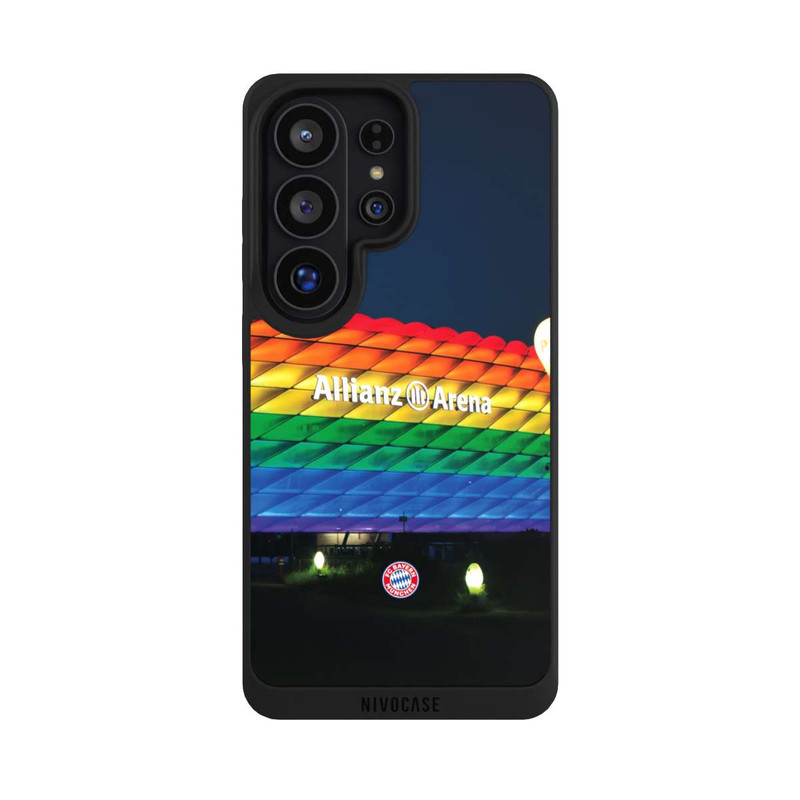 Galaxy S26 Ultra NIVOpure Allianz Arena Regenbogen