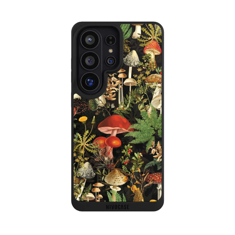 Galaxy S26 Ultra NIVOpure Verschiedene Pilze Im Wald