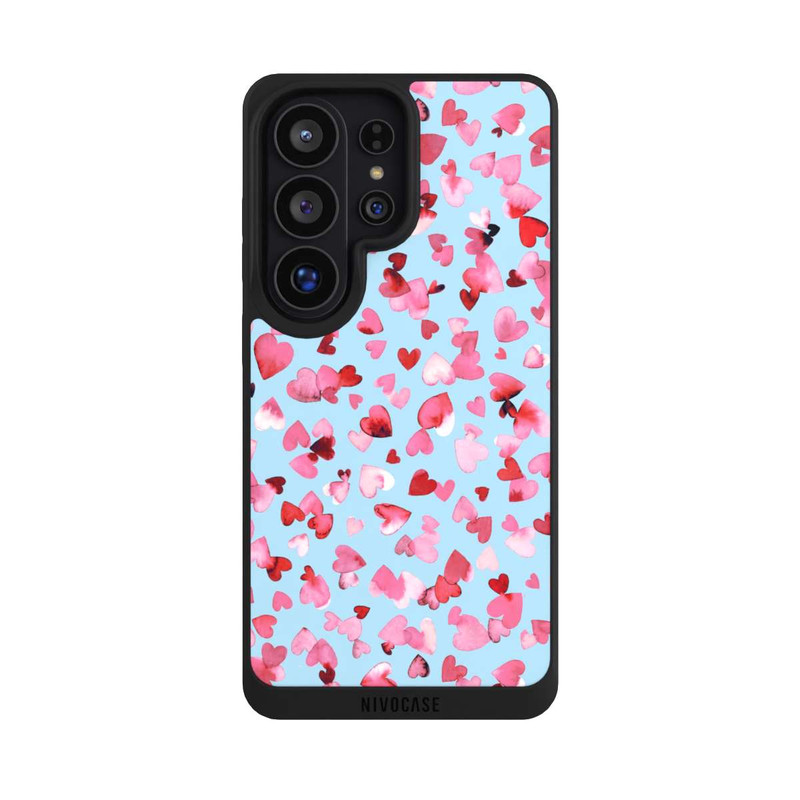 Galaxy S26 Ultra NIVOpure Valentinstagsherzen in rosa blau