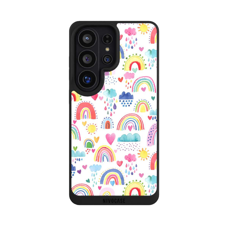 Galaxy S26 Ultra NIVOpure Schöne Regenbogen-Multi-Rot