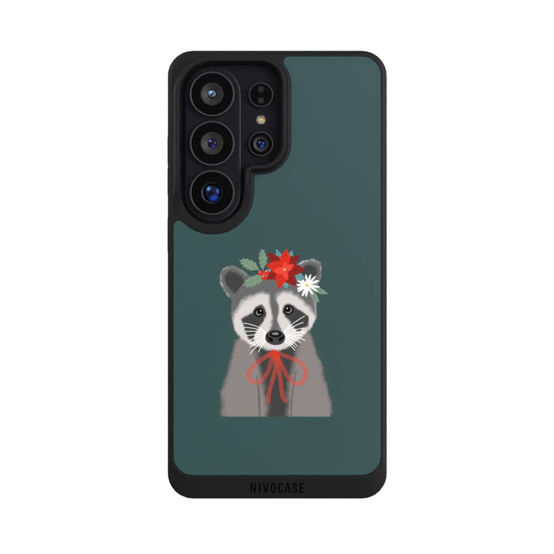 Galaxy S26 Ultra NIVOpure weihnachtlicher Waschbär