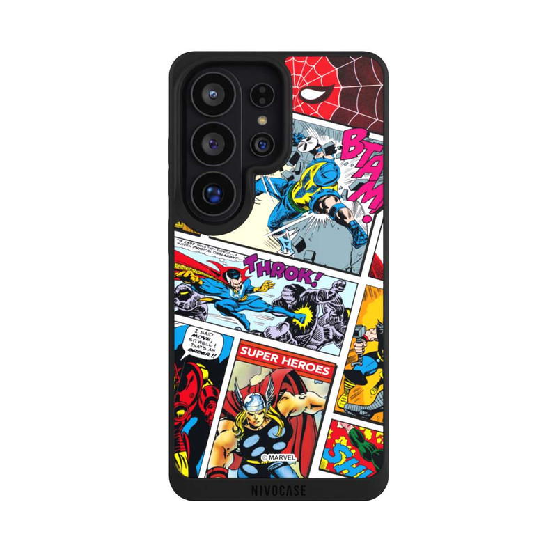 Galaxy S26 Ultra NIVOpure Marvel Retro Comic Blue