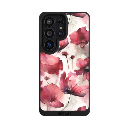 Samsung Galaxy S26 Ultra NIVOpure Wilde Mohnblumen Aquarell mit KI