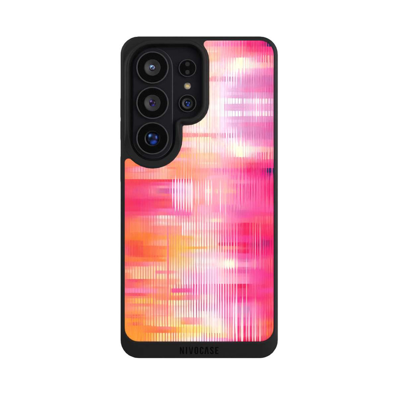 Galaxy S26 Ultra NIVOpure Glitch Pink Orange