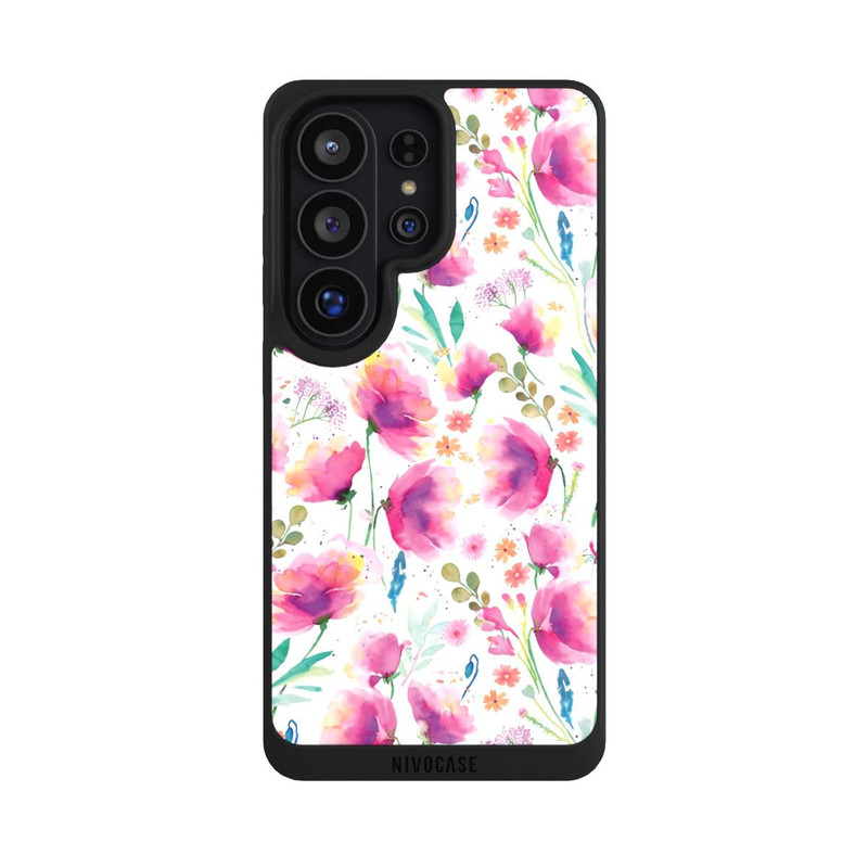 Galaxy S26 Ultra NIVOpure Coquelicots abstraits aquarelle