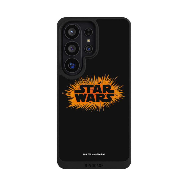 Galaxy S26 Ultra NIVOpure Star Wars Logo Orange Halloween Explosion