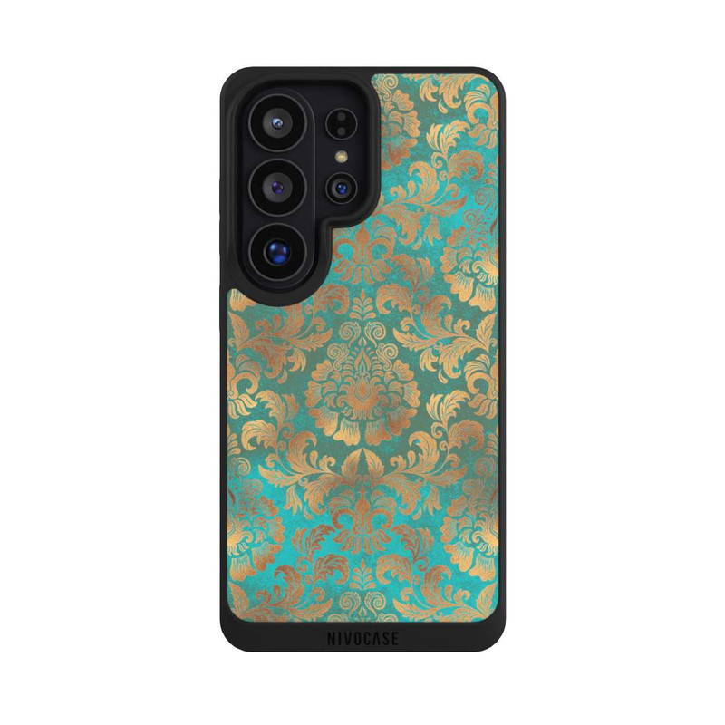 Galaxy S26 Ultra NIVOpure Damasttapete Türkis