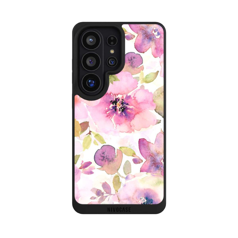 Galaxy S26 Ultra NIVOpure Tapete mit rosa Blumen