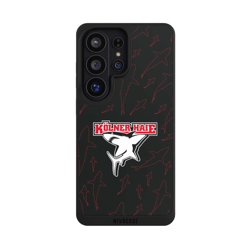 Galaxy S26 Ultra NIVOpure Haie Muster Rot