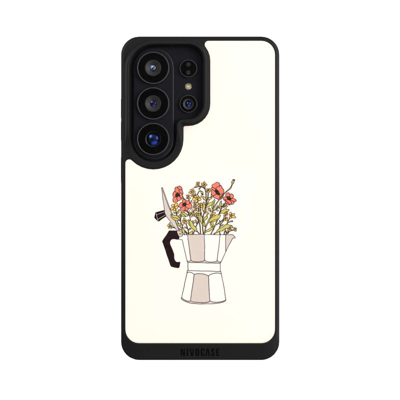 Galaxy S26 Ultra NIVOpure Moka Blumen