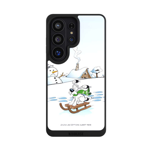 Samsung Galaxy S26 Ultra NIVOpure Idefix fährt Schlitten