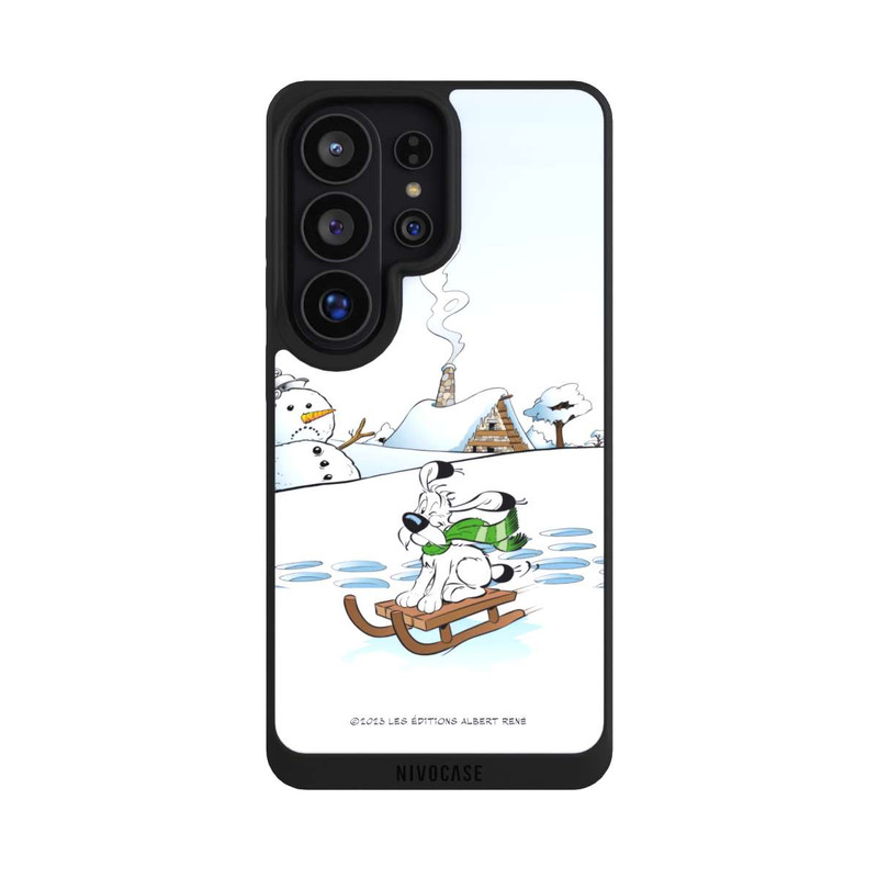 Galaxy S26 Ultra NIVOpure Idéfix fait du traîneau