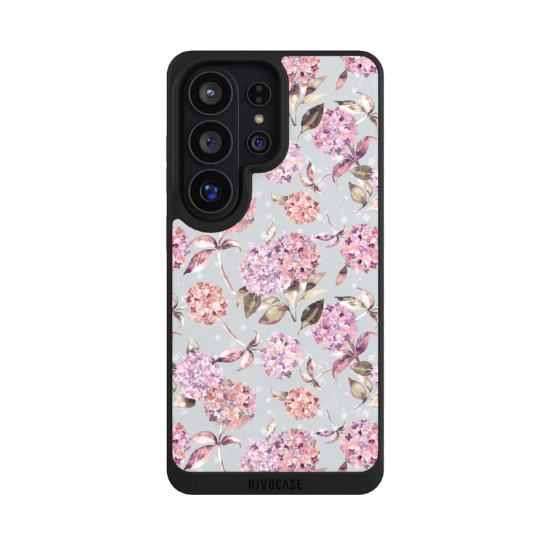 Galaxy S26 Ultra NIVOpure Pastel Magic Hydrangea Floral Watercolor Pink