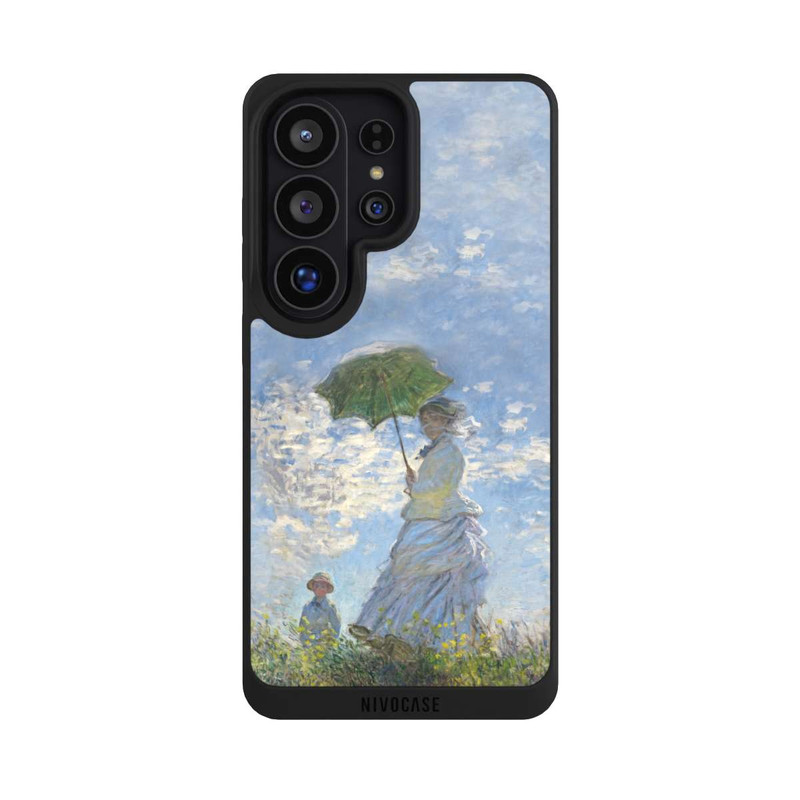 Galaxy S26 Ultra NIVOpure Frau mit Sonnenschirm - Monet