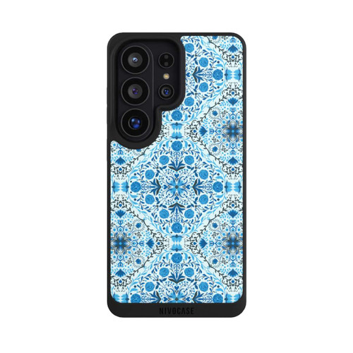 Samsung Galaxy S26 Ultra NIVOpure Blue Floral Tiles