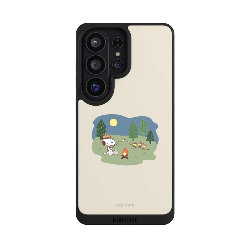 Galaxy S26 Ultra NIVOpure Snoopy Lagerfeuer