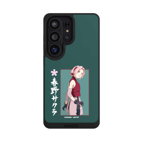 Samsung Galaxy S26 Ultra NIVOpure Sakura Grüner Hintergrund