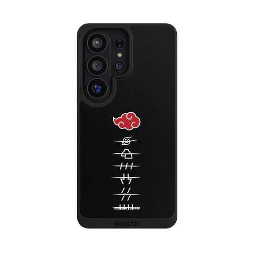 Samsung Galaxy S26 Ultra NIVOpure Akatsuki Mitglieder Symbole Schwarz