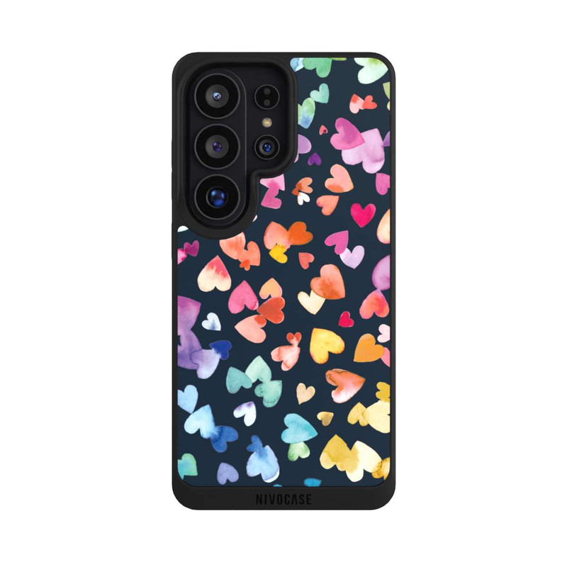 Galaxy S26 Ultra NIVOpure Valentinstag Herzen Schwarz