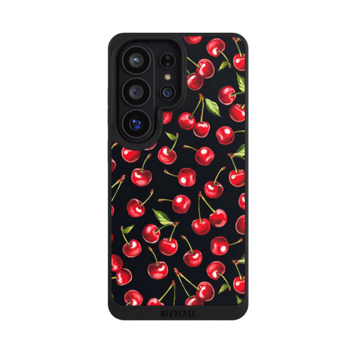 Samsung Galaxy S26 Ultra NIVOpure Kirschmuster Schwarz mit KI