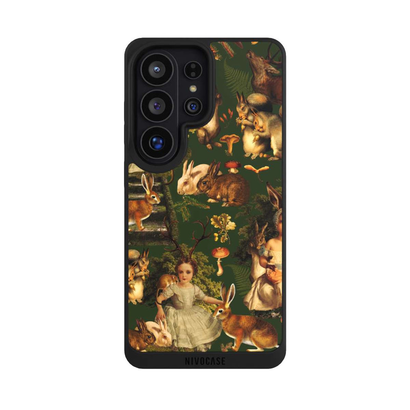 Galaxy S26 Ultra NIVOpure Mädchen und Tiere im Wald