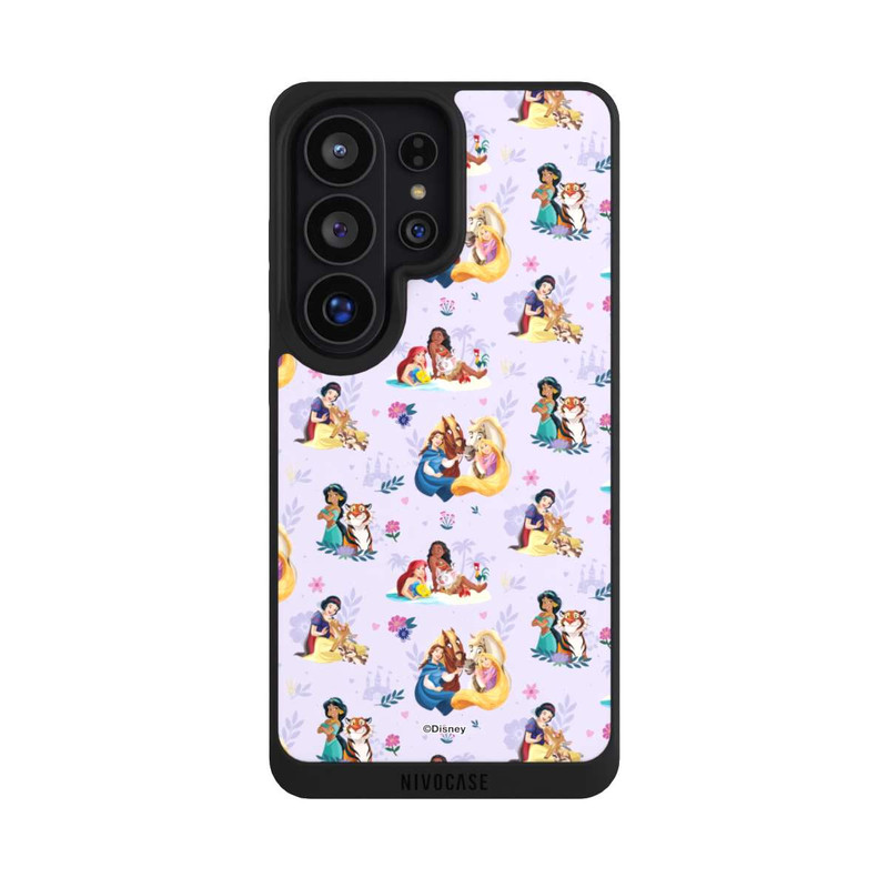 Galaxy S26 Ultra NIVOpure Princess Floral Pattern Purple