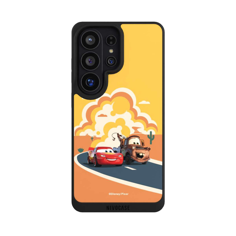 Galaxy S26 Ultra NIVOpure Disney Cars Lightning McQueen Und Hook on the Road