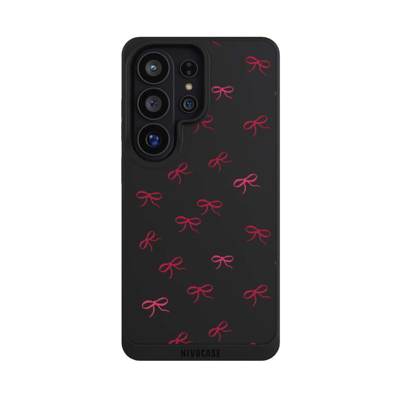 Galaxy S26 Ultra NIVOpure Schleifen Muster Rot