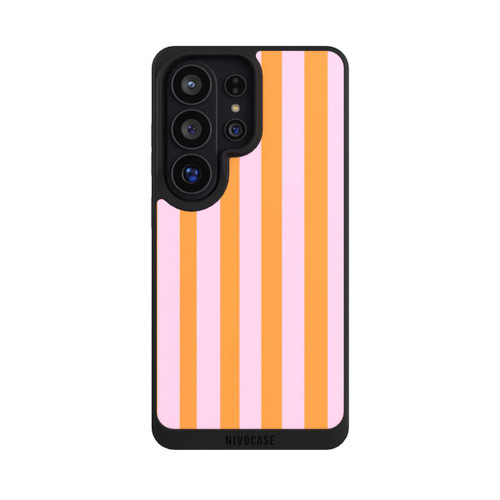 Samsung Galaxy S26 Ultra NIVOpure Orange And Pink Stripes