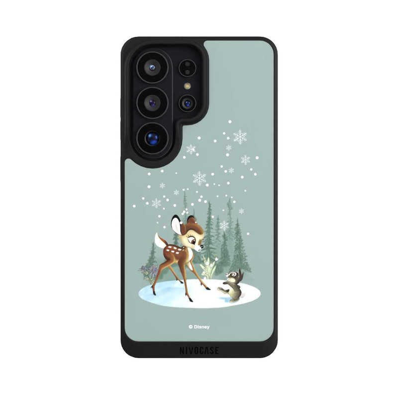 Galaxy S26 Ultra NIVOpure Bambi et Panpan Monde Hivernal