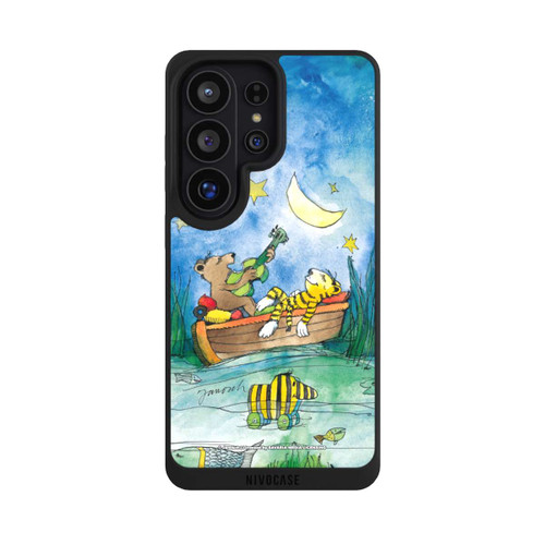 Samsung Galaxy S26 Ultra NIVOpure Bär und Tiger im Mondschein