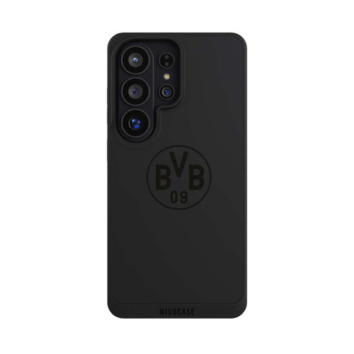 Samsung Galaxy S26 Ultra NIVOpure BVB Logo Schwarz Transparent