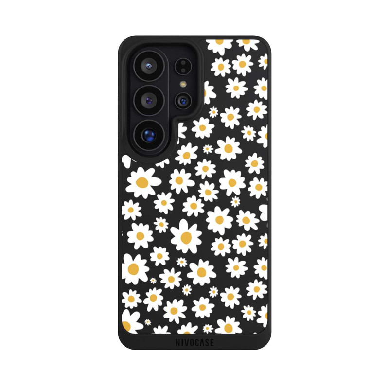 Galaxy S26 Ultra NIVOpure Daisy Flower Seamless Pattern Transparent