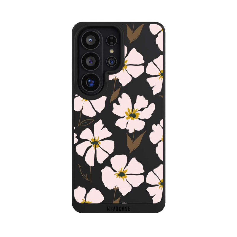 Galaxy S26 Ultra NIVOpure Simple Pastell Flowers Rose Transparent