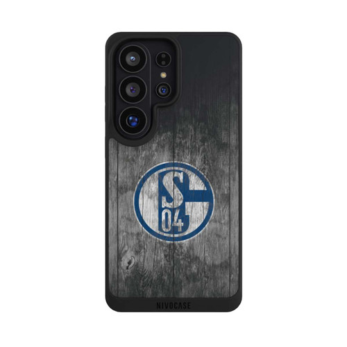 Samsung Galaxy S26 Ultra NIVOpure Schalke 04 Holz Look