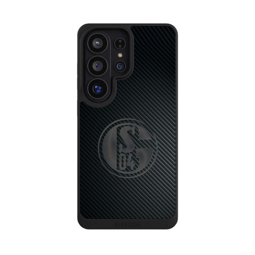 Samsung Galaxy S26 Ultra NIVOpure Schalke 04 Carbon Look